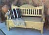 Aurora bench with storage box