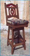 Cruz Swivel Bar Stool Old Wagon