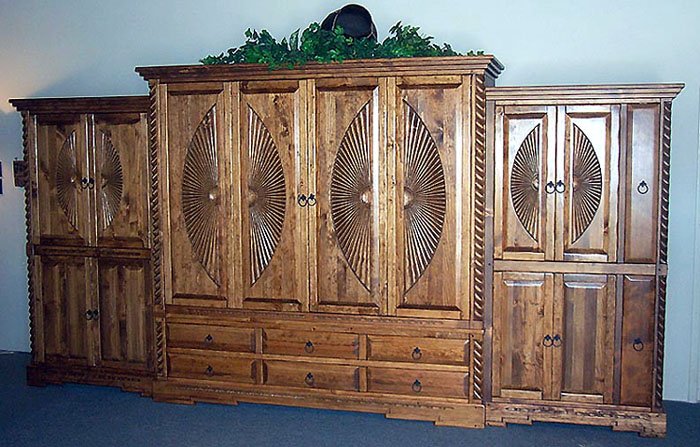 Southwestern on sale entertainment center