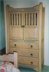 New Mexico Trastero Armoire Pink And Turquoise Bullets Number 4