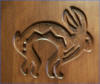 Southwestern Handcarved Rabbit, Mimbres Series