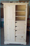 New Mexico Trastero-Armoire 4 Drawer And Shelves Number 6