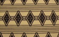 Medicine Hat Black, Southwest Upholstery Fabric