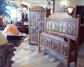 Weathered Wood Bedroom Set