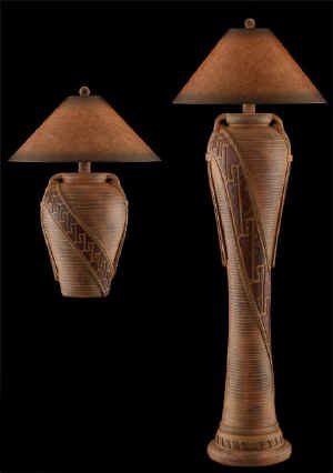 Desert Sun Table & Floor Lamps