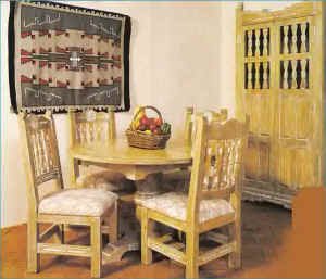 Desert Rose Round Dining Set