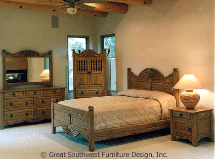 This hyperlink will take you to preview our Southwest bedroom furniture