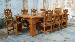 Los Diaz Southwestern Dining Set