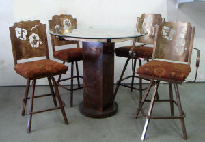 Mesa Verde Pub Table Wth 4 Chairs