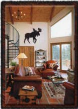 Mountain Lodge Iron Wall Art