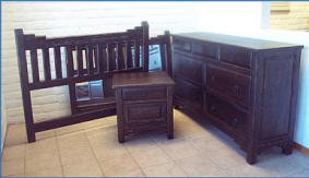 New Mexico Bedroom Set, Jacobean Stain