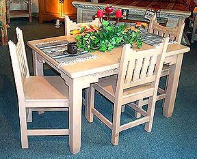New Mexico, Southwest Dinnete Set, Adobe Stain