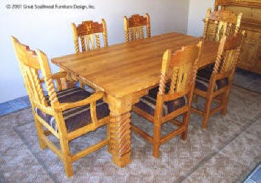 Southwest Dining Set "Sandia"