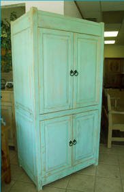 Southwestern Style Sedona Trastero Antique Finish