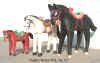 Rustic Folk Horses