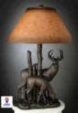 Buck And Doe Table Lamp