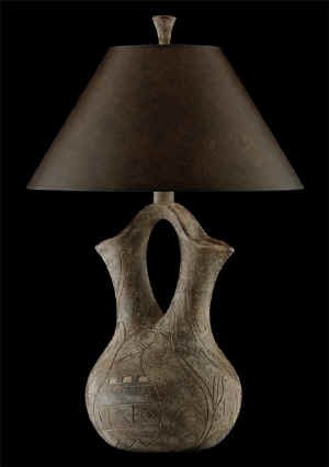 Chumash Table & Floor Lamps