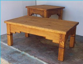 Stair Step Coffee And End Tables