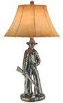 35" Cowboy Table Lamp