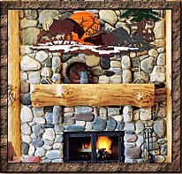 Dusk To Dawn Iron Wall Decor, Showing Eye To Eye WA-445PC