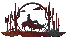 Western Decor, Desert Drive Metal Wall Hanging, WA-212AM