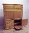 Small Corrales Custom Computer Armoire 2