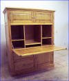 Small Corrales Custom Computer Armoire 4