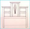 Pueblo Deco, Two level Bed Drawing