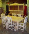 nevada Dining Set Unfinished