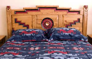 Anasazi Headboard Detail