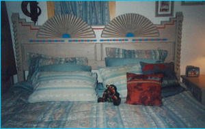 Aurora, Double Sunburst Bed