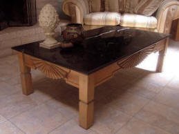 Aurora Coffee Table With optional Marble Top