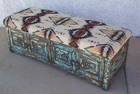 Aurora Chest Bench, Doors at Front
