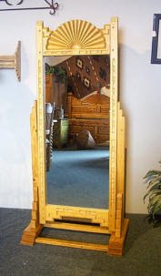 Aurora, Southwest Style Stand Mirror