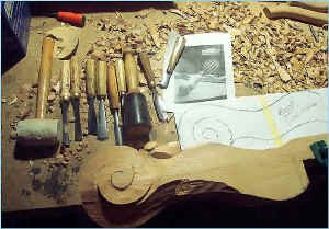 Carving Table Leg