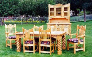 Great Southwest Dining Set Natural