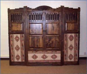 Great Southwest Three Piece Entertainment Center Speaker Fabric