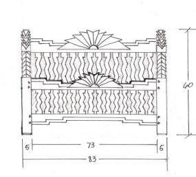 Navajo Indian Bed Drawing