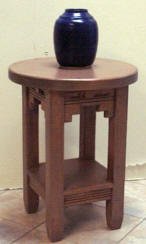 New Mexico Accent Table Round Top