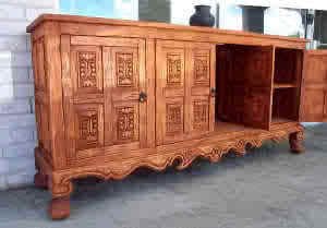 Old World Plasma TV Stand / TV Cabinet / Media Center