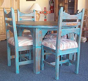 Southwest Round Dining Set Picos