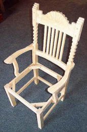 Santa Fe Chair In Process