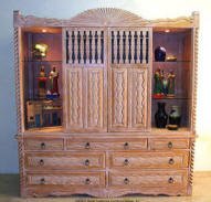 Aurora Special Custom 2 Piece Entertainment Center
