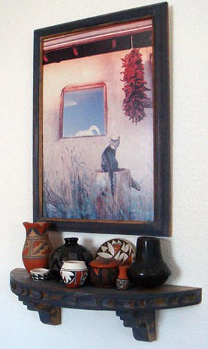 Half Circle New Mexico Shelf