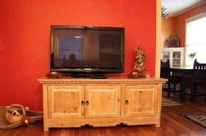 Mission Flat Screen TV Stand