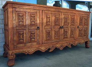Old World Buffet-Cabinet