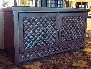 Mission Flat Screen TV Stand