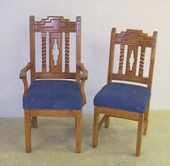 Southwest Arm & Side Chairs "Sandia"
