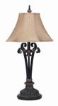 Hand Forged Iron Table Lamp 595-TB