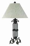 Odessa Wrought Iron Table Lamp 611-TB